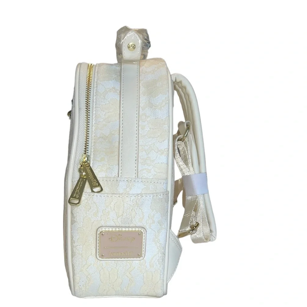 NWT- Disney Lounge Fly Beauty and the Beast mini backpack. - Picture 7 of 14